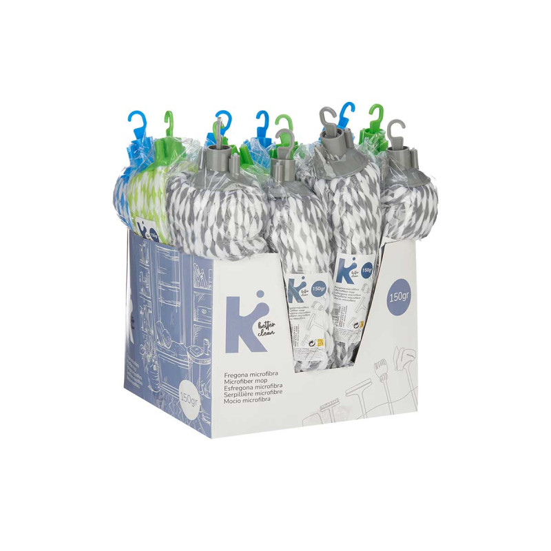 ESFREGONA MICROFIBRA 150GR ENTRANÇADA SO