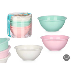 SET 6 BOLS SURT 3 COLORES 300ML