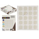 ETIQUETAS ADHESIVAS 22X49MM MANZANAS 7P