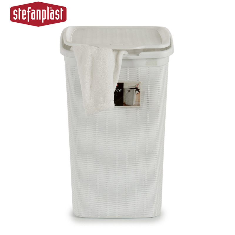 PANIER VETEMENTS BLANCHE 50L