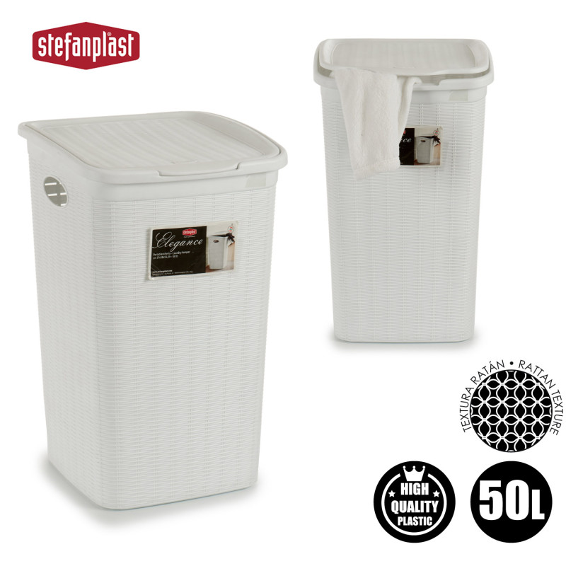 CESTA ELEGANCE 50L BIANCO