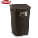 CESTO ROUPA ELEGANCE 50L CHOCOLATE
