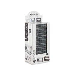 ESCORREDOR LOUCA PLASTICO 2 ANDARES RATTAN CINZ