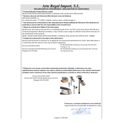 BALISE SOLAIRE ACIER ARTICULEE NOIR