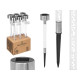 BALISE SOLAIRE PLASTIQUE ACIER INOX ACRY