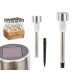 BALISE SOLAIRE PLASTIQUE ACIER INOXIDABL