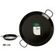 POELE A PAELLA EMAILLE 38 CM 8 RATIONS