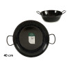 DEEP ENAMELED FRYING PAN 40 CM