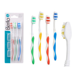 SET 3 ESCOVAS DENTES 3 CAPAS