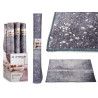 GRAY CARPET 100X150 WITH SILVER STAINS