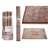 BROWN CARPET 100X150CM WITH GOLD STAINS 