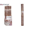 BROWN CARPET 100X150CM WITH GOLD STAINS 