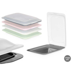 SET 4 LUNCHBOX ASSORTED 4 COLORS 1,2L