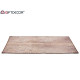 TAPPETO MARRONE 133X190CM CON MACCHIE DORATE