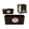 JARDINIERE NATURELLE RESER EAU 30CM CHOC