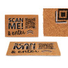 DOORMAT SCAN ME