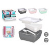 FIAMBRERA COMPARTIMENTOS SURT 3 COLORES 450ML 1,4L