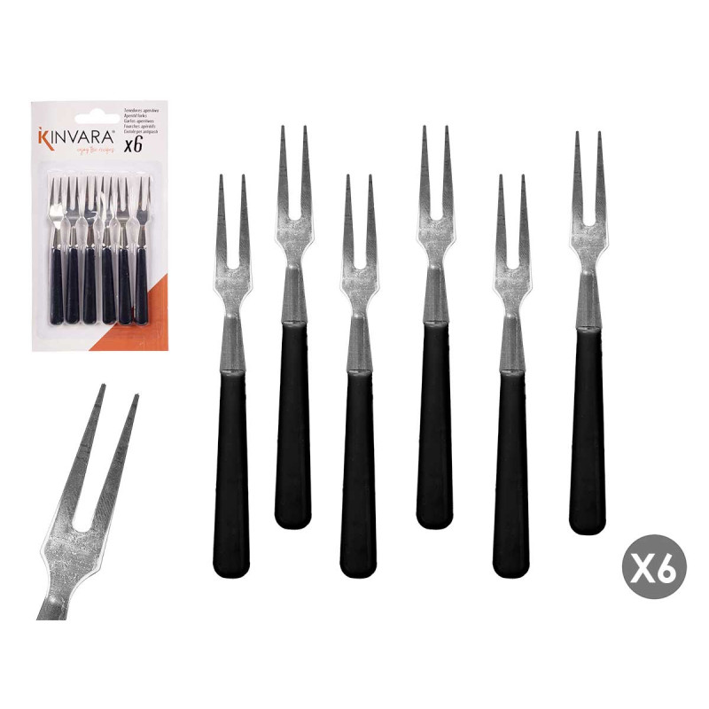 SET 6 APPETIZER FORKS