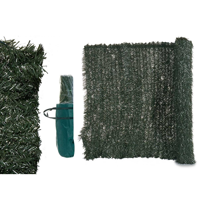 HAIE GAZON ENROULABLE VERT FONCE1X3M