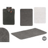 SET 4 RECTANGULAR PLACEMATS ASSORTED 3 COLORS