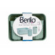 CONJ 3 PÇS WC VERDE MENTA PLASTICO