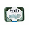 SET 3 PCS BAIN VERT MENTHE PLASTIQUE