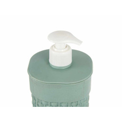 SET 3 PCS BAIN VERT MENTHE PLASTIQUE