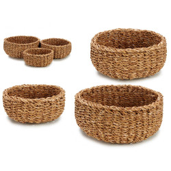 SET 3 ROUND BASKETS