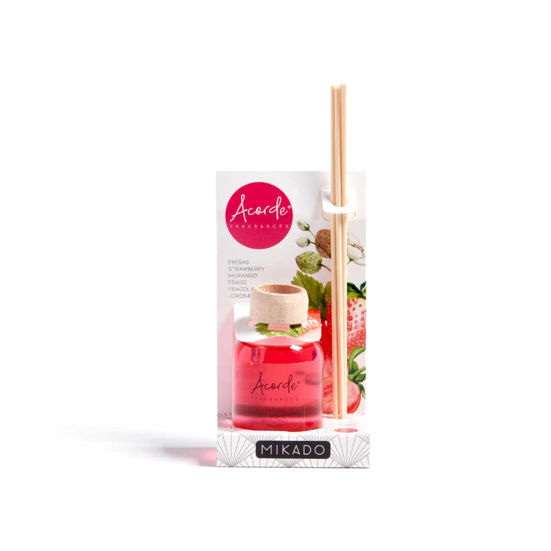 MIKADO 50 ML C/VARAS MORANGO