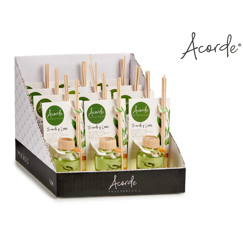 MIKADO 50 ML C/VARAS CHA VERDE E LIMA 