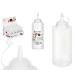 BARATTOLO PLASTIC PER SALSA 440 ML