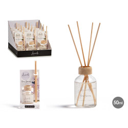 MIKADO 50 ML C/BAGUETTE FLEURS BLANCS