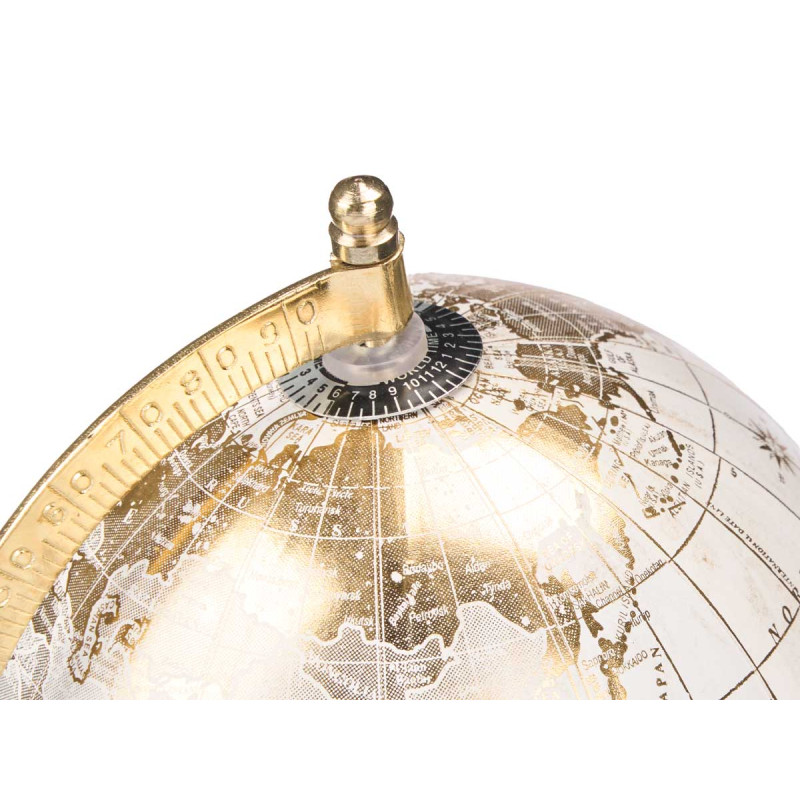 GLOBO TERRESTRE 12,5CM ASS 2 MOD ORO 