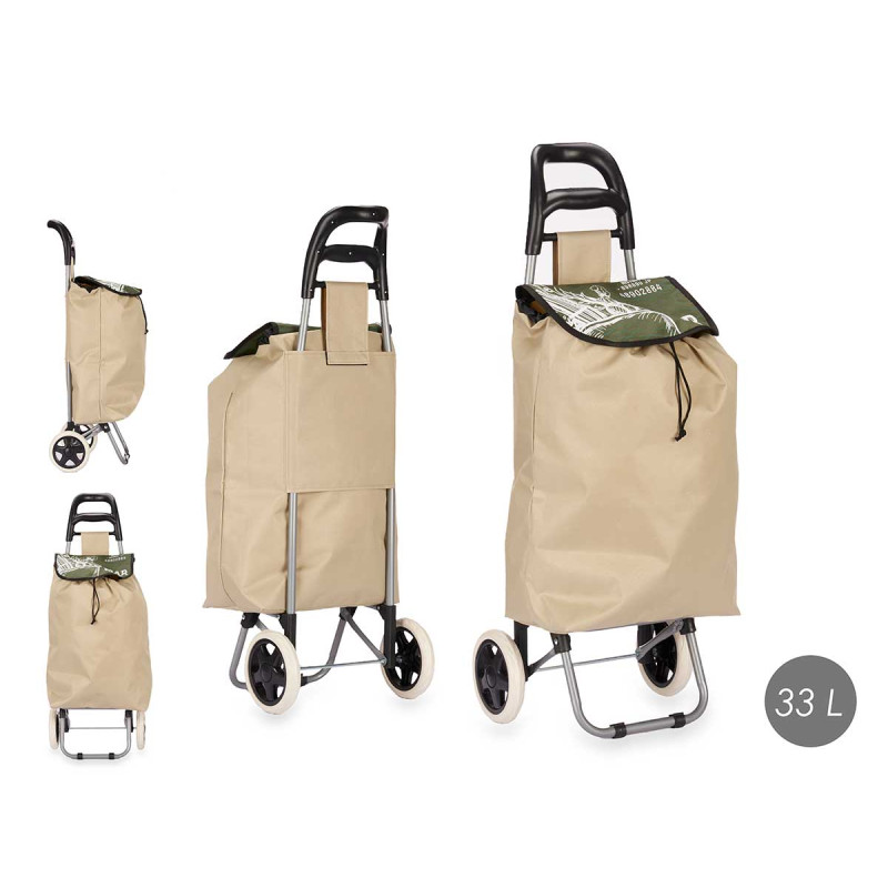 CARRELLO SPESA 2 RUOTE MARKET