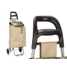 SHOPPING TROLLEY 2 WHEELS MARKET