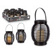 LANTERNA CANDELA LED CON MANICO 16,5X21