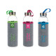 BOUTEILLE NEOPRENE VERRE COUL ETIQUETE 500ML SET 3