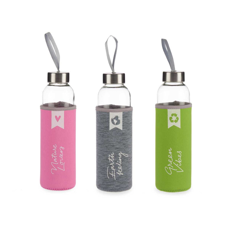 FLACONE NEOPRENE GRIGIO CRISTALLO ET 500ML ASS 3