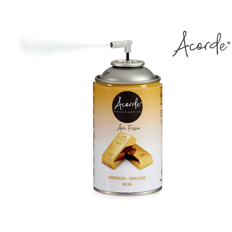 RECHANGE DESODORISANT AEROSOL 250ML MILION