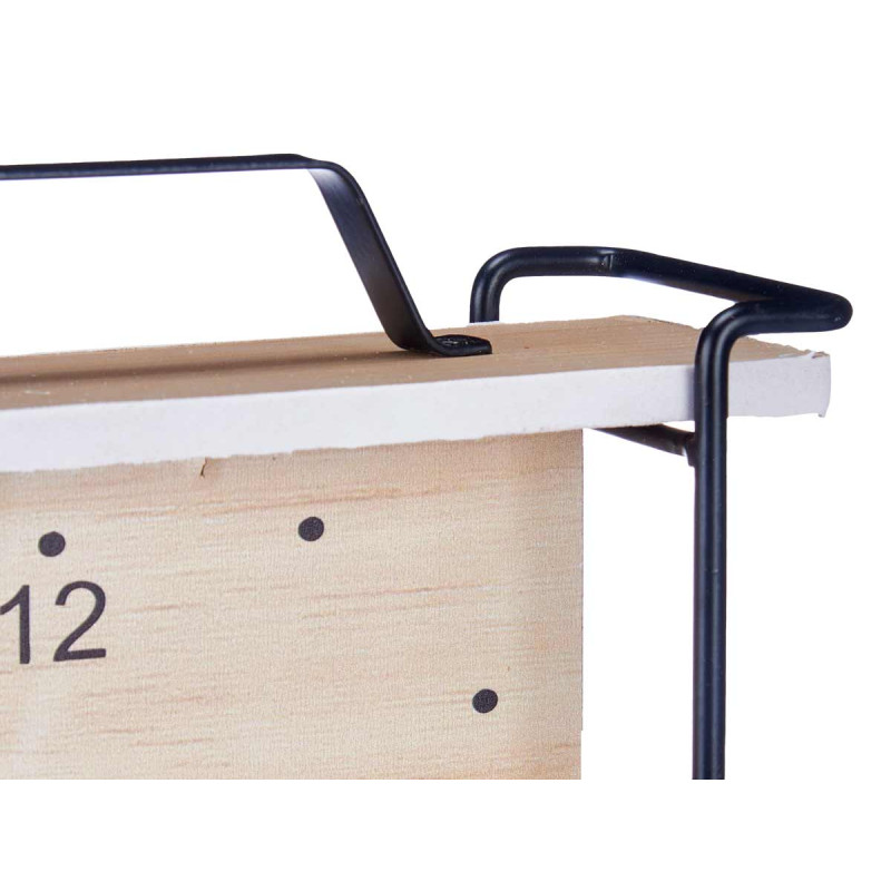 RELÓGIO DE MESA QUADRADO COM ASA