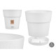 PLASTIC FLOWERPOT 30 CM ETHICA WHITE 
