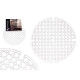 TAPIS ROND POUR ÉVIER TRANSPARENT 29CM 