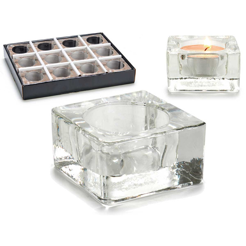 PORTE BOUGIE EN VERRE