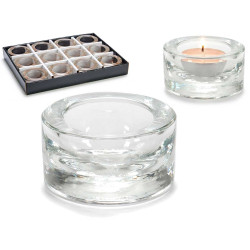 PORTE BOUGIE EN VERRE