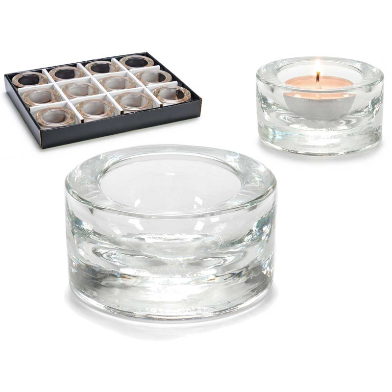 PORTE BOUGIE EN VERRE