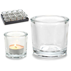 PORTE BOUGIE EN VERRE