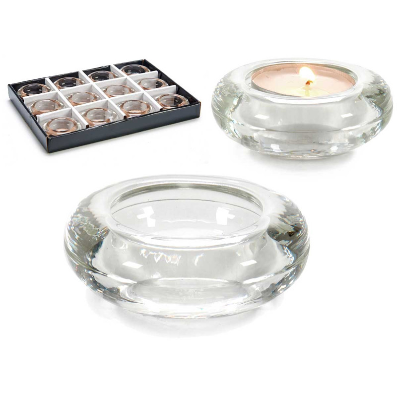 PORTE BOUGIE EN VERRE