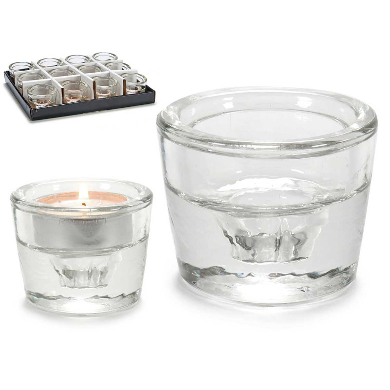PORTE BOUGIE EN VERRE