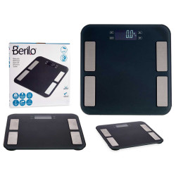 BASCULE DIGITALE SALLE BAIN 180KG GRIS ANTHRACITE
