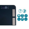 180KG ANTHRACITE GREY DIGITAL BATH SCALE 